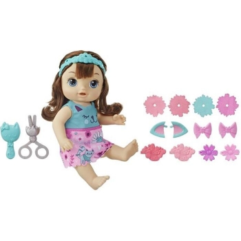 Baby Alive - Magic Hairstyle - Brown Hair Doll