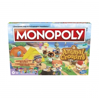 Monopoly Animal Crossing - Versión En Español - Juego De Mesa - 8 Años+