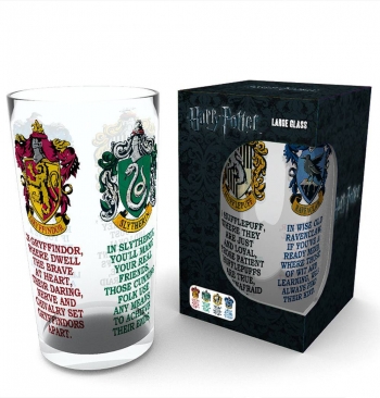 Vaso De Pinta Harry Potter Escudos Heraldicos