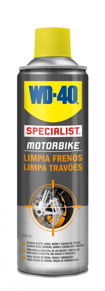 Wd-40 Specialist Motorbike Limpia Frenos En Spray 500ml. Bicicleta Y Motos