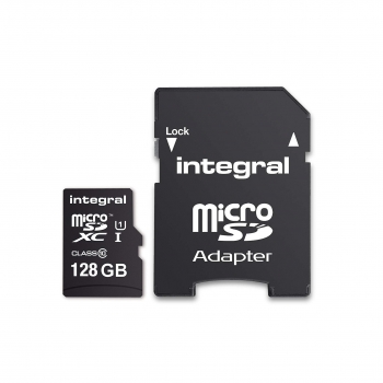 Integral Memory Tarjeta Memoria Microsd Xc 128gb Clase 10