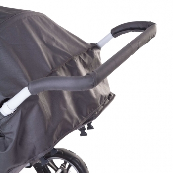 Cldhome Protección Para El Manillar De Carrito De Bebé Espuma Negro Childhome