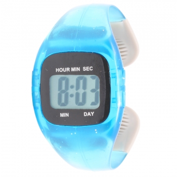 Reloj De Pulsera You  Digital Para Mujer Color Azul Correa Plástico