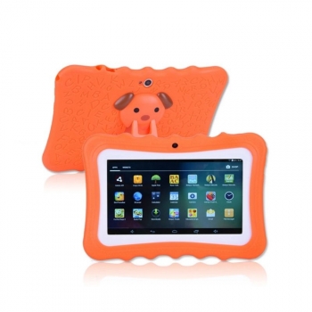 Tableta Infantil + Oferta 7" Quad Core 1gb Ram + 8gb Rom Android 5.1 - Naranja