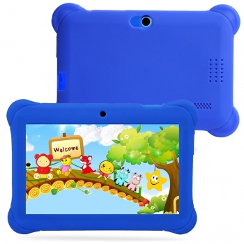 Tableta Para Niños Q88 7" Quad Core 1gb Ram + 8gb Rom Android - Azul
