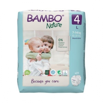 Pañal Bambo Maxi T4 7-14kg 24 Uds