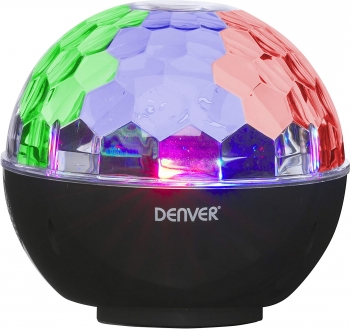 Altavoz Bluetooth Denver Btl-65 Con Iluminación Disco Light
