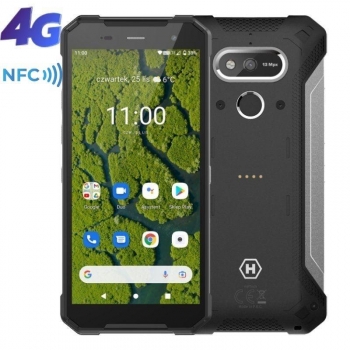 Smartphone Ruggerizado Hammer Explorer Plus Eco 4gb/ 64gb/ 5.72'/ Negro Y Plata