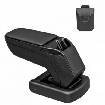 Armster Compatible Con Apoyabrazos A Medida Ar9 Negro Con Pocket Fiat 500 X (2015) | Incluye Adaptador.