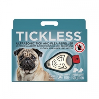 Repelente Ultrasónico Tickless Pet Para Perros - Beige