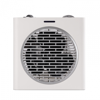 Mellerware - Calefactor Cerámico Electrico Homy! 2000w | 3 Funciones (incluido Ventilador) | Termostato Regulable | Apagado Automático | Diseño Compacto | Apto Baños | Sistema Antivuelco | 20m2
