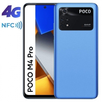 Smartphone Xiaomi Pocophone M4 Pro 8gb/ 256gb/ 6.43'/ Azul Neón