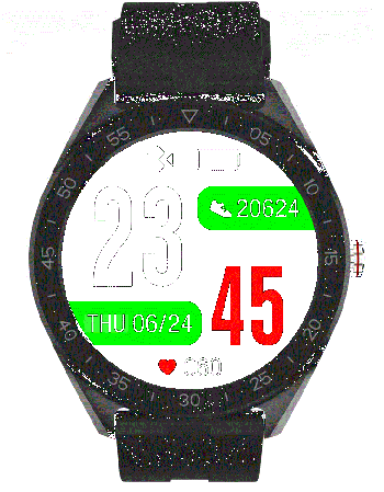 Lenovo Smartwatch R1 Negro