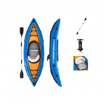 Kayak Hinchable Bestway Hydro-force Cove Champion 275x81 Cm  Individual Con Remo Y Bomba