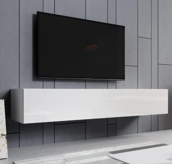 Mueble Tv Modelo Modelo Aitana M2 (180x30cm) En Color Blanco
