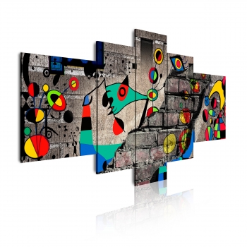 Dekoarte - Cuadros Modernos Impresión Digitalizada | Arte Miró | 180x85cm