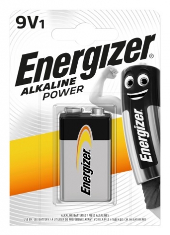 Energizer Alkaline Power - Pack De 1 Pila Alcalina 9v
