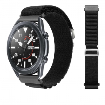 Correa Loop Alpine Para Huawei Watch Gt3 Elegant 42mm Negro