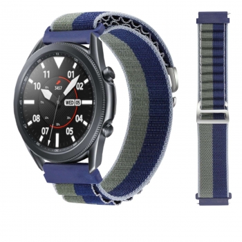 Correa Loop Alpine Para Xiaomi Mi Watch 1.39" Verde Y Azul
