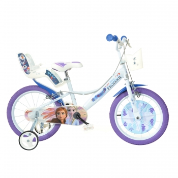 Bicicleta Infantil Disney Frozen 16 Pulgadas 5 - 7 Años