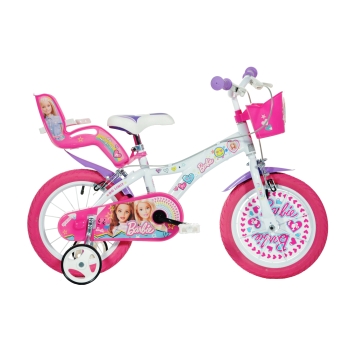 Bicicleta Infantil Barbie 14 Pulgadas 4 - 6 Años