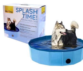 Piscina Para Perros Grandes Gimdog Splash Time! L (160 X 30 Cm)