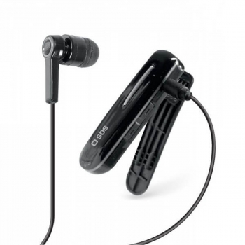 Auricular Monoaural Bluetooth Con Clip Negro