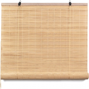 Persiana Bambú Marrón Claro (100x180 Cm)