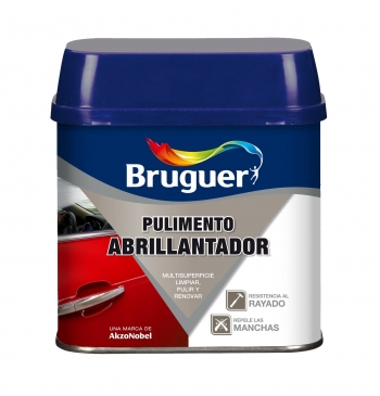 Pulimento Liquido Abrillantador Pintada-lacada-barnizada 750 Ml Bruguer
