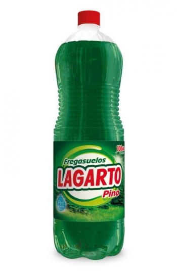 Fregasuelos Limpieza Liquido Pino 1,5 Lt Lagarto