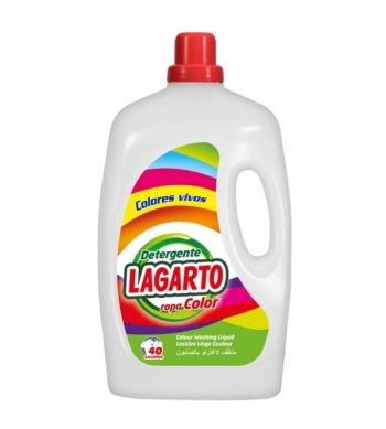 Detergente Liquido Para Ropa De Color 40 Lavados - Lagarto