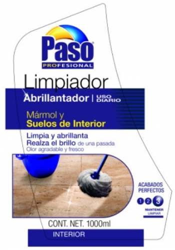 Limpiador Abrillan Int Marmol - Paso - 700204 - 1 L..