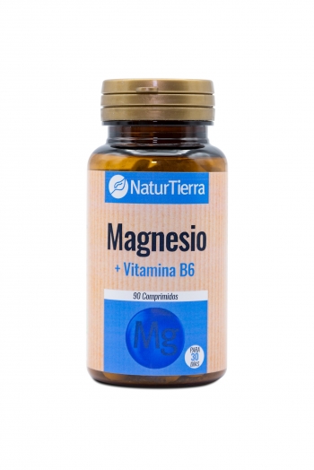 Magnesio + Vitamina B6 90 Comprimidos Naturtierra