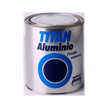 Esmalte Titan Aluminio Exteriores 125ml