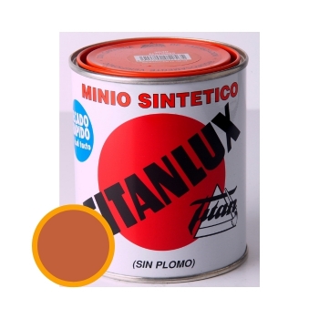 Minio Sin Plomo Naranja - Titanlux - 062304004 - 4 L..