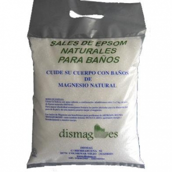 Sales Baño Magnesio (epsom) 4 Kg Dismag