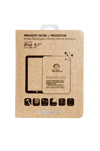 Silverht Protector De Pantalla Con Filtro De Privacidad Ipad 9.7''