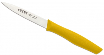 Cuchillo Mondador Acero Inoxidable Arcos Nova 100 Mm Color Amarillo
