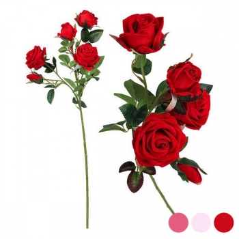 Rama De 5 Rosas Rosa 112994 (60 Cm)