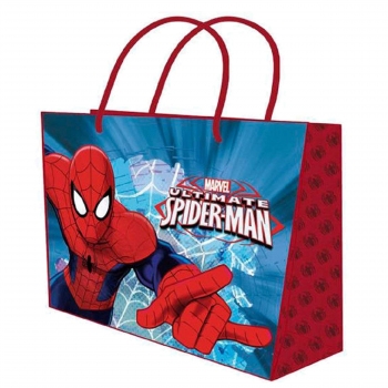Bolsa Papel Spiderman Xxxl Licencias Infantiles   50,5 X 71 X 18 Cms