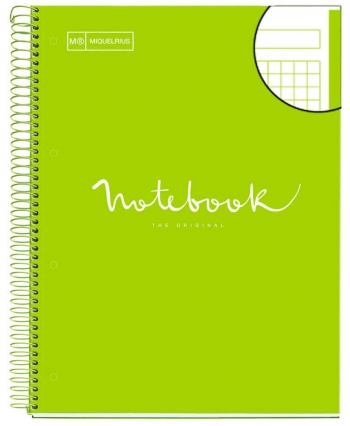 Cuaderno A4 Notebook 1 Emotions Lima 80 Hojas