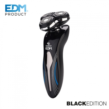 Afeitadora Electrica - Black Edition - Recargable - Edm