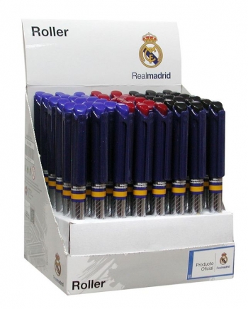 Roller Tinta Líquida En Expositor De Real Madrid (48/864)