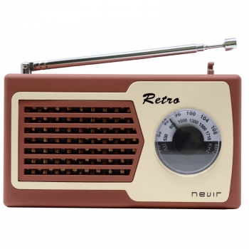 Radio Nevir Nvr200 Marrón
