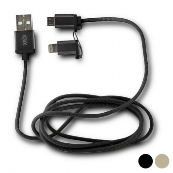 Cable Usb A Micro Usb Y Lightning Ksix