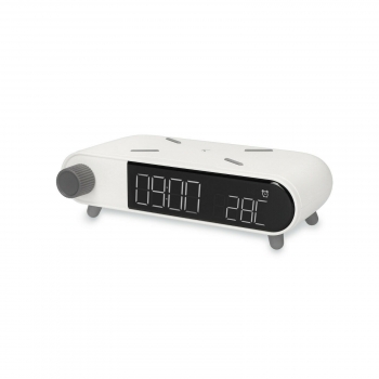 Reloj Despertador Ksix Alarm Clock Cargador Inalámbrico