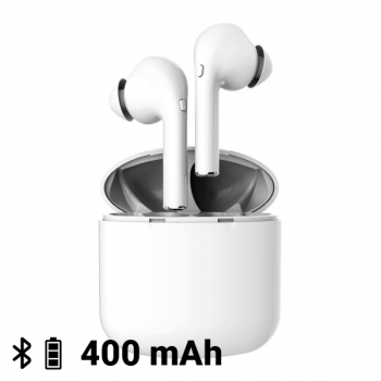 Auriculares Bluetooth Con Micrófono Ksix True Buds 60-400 Mah Blanco