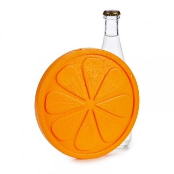 Acumulador De Frío Naranja Plástico (17,5 X 1,5 X 17,5 Cm)