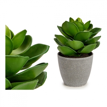 Planta Decorativa Gris Verde Plástico (16 X 20 X 16 Cm)