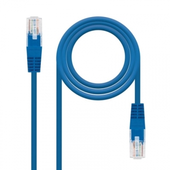 Cable De Red Rj45 Utp Nanocable 10.20.0400-l30 Cat.6/ 30cm/ Azul